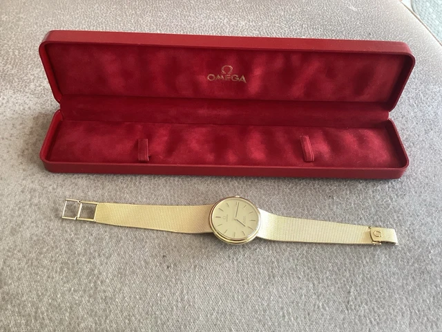 100-Authentic-Omega-Automatic-DE-Ville-Swiss-Made-3.webp Montre Omega automatique DE Ville 100 % authentique, fabriquée en Suisse, en or jaune massif 18 carats (750)