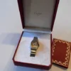 1990s-Womens-Santos-Cartier-Watch-1057930-02462-9.webp Montre homme Cartier Santos Bbc8346 authentique, bicolore, acier inoxydable, or 18 carats