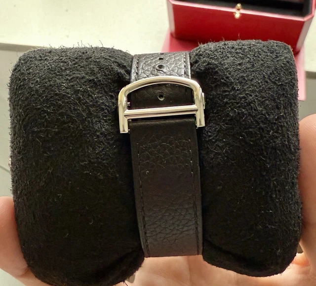 Montre automatique Cartier Tank Must XL 2022 en acier inoxydable WSTA0040 4324, ensemble complet