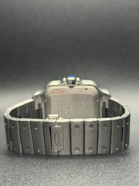 Montre Cartier Santos Grand Modèle WSSA0018 pour Homme en Acier Inoxydable 2023