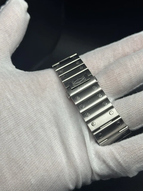 Montre Cartier Santos Grand Modèle WSSA0018 pour Homme en Acier Inoxydable 2023