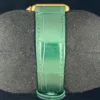 Montre Cartier Tank Louis Cartier verte 2023, grand modèle, boîtier en or 18 carats de 33,7 mm