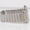 Cartier Santos 2025 Réf. WSSA0062 40 mm Cadran vert à chiffres romains Automatique Bracelet acier inoxydable et cuir