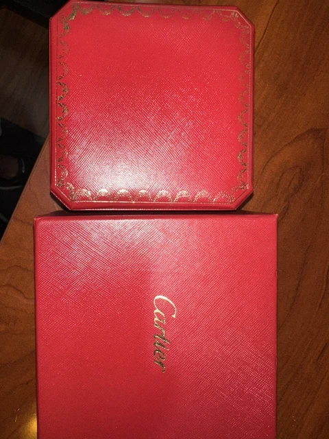 Bracelet Cartier authentique en or blanc 18 carats et 4 diamants, taille 18, avec boîte et certificat