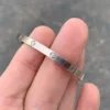 Cartier-18K-White-Gold-Small-Love-Bracelet-Size-52-Copie.webp Bracelet Cartier Love en or blanc 18 carats (taille 15)