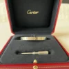 Bracelet Love Cartier - Or blanc 18 carats - Taille 16 - Coffret et tournevis