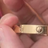 Cartier-Love-Bracelet-Original-Rose-Gold-Size-17-26.webp Bracelet Cartier Love Original en or rose, taille 17, boîte et papiers, 2025