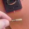 Cartier-Love-Bracelet-Original-Rose-Gold-Size-17-39.webp Bracelet Cartier Love Original en or rose, taille 17, boîte et papiers, 2025