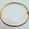 Cartier-Rose-Gold-Love-Bracelet-Medium-Model-With (3) Bracelet Cartier Love en or rose, modèle moyen, avec boîte et documents d'origine.