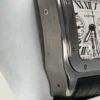 Cartier-Santos-100-XL-Chronograph-Stainless-Mens-Watch (4) Montre Cartier Santos 100 XL Chronographe Acier Inoxydable pour Homme, avec boîte et papiers W20090X8