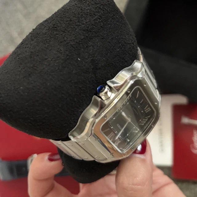 Cartier-Santos-de-Cartier-WSSA0030 (5) Cartier Santos de Cartier WSSA0030