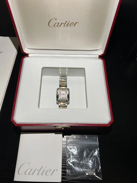 Cartier-Tank-Anglaise-Small-Steel-Gold-Ladies-19.webp Montre Cartier Tank Anglaise Petit Acier / Or Femme W5310036