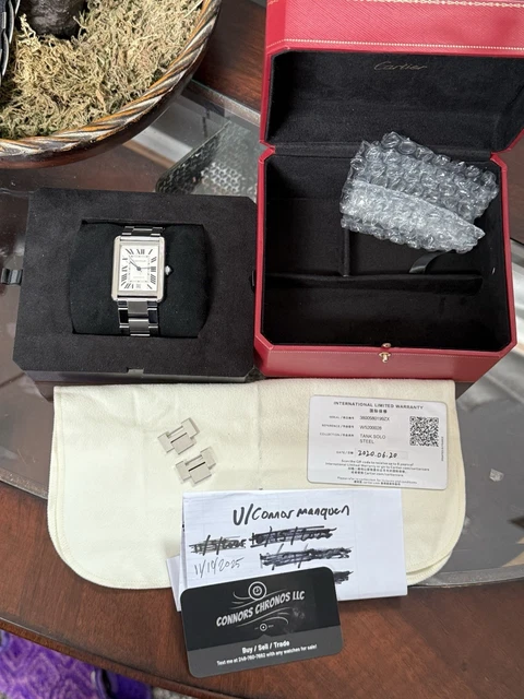 Cartier-Tank-Solo-XL-W5200028-2020-9.webp Cartier Tank Solo XL W5200028 - 2020 - Boîte et papiers