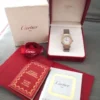 *Authentique* Rare CARTIER Santos Octagon 187902 État incroyable dans sa boîte !