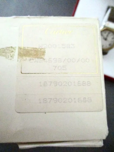 *Authentique* Rare CARTIER Santos Octagon 187902 État incroyable dans sa boîte !