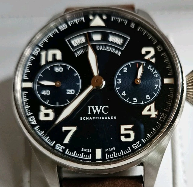 Montre IWC Big Pilot Le Petit Prince IW502703 Calendrier Annuel Édition Limitée