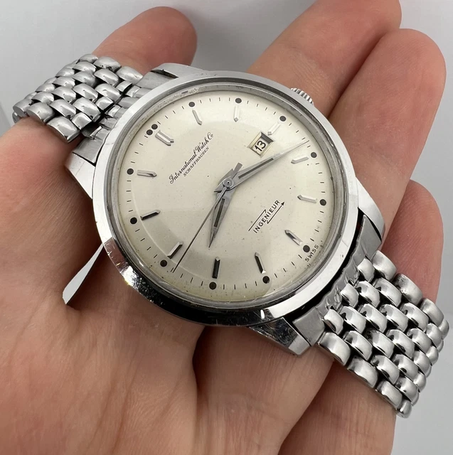 IWC-SCHAFFHAUSEN-Ingenieur-AUTOMATIC-REF-666-1.webp IWC SCHAFFHAUSEN Ingenieur AUTOMATIQUE REF 666 MONTRE VINTAGE HOMME CAL 8531