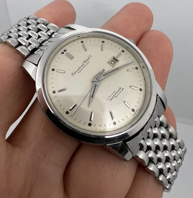 IWC-SCHAFFHAUSEN-Ingenieur-AUTOMATIC-REF-666-6.webp IWC SCHAFFHAUSEN Ingenieur AUTOMATIQUE REF 666 MONTRE VINTAGE HOMME CAL 8531