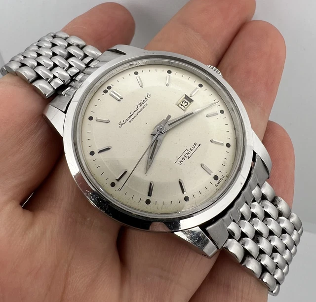 IWC-SCHAFFHAUSEN-Ingenieur-AUTOMATIC-REF-666.webp IWC SCHAFFHAUSEN Ingenieur AUTOMATIQUE REF 666 MONTRE VINTAGE HOMME CAL 8531