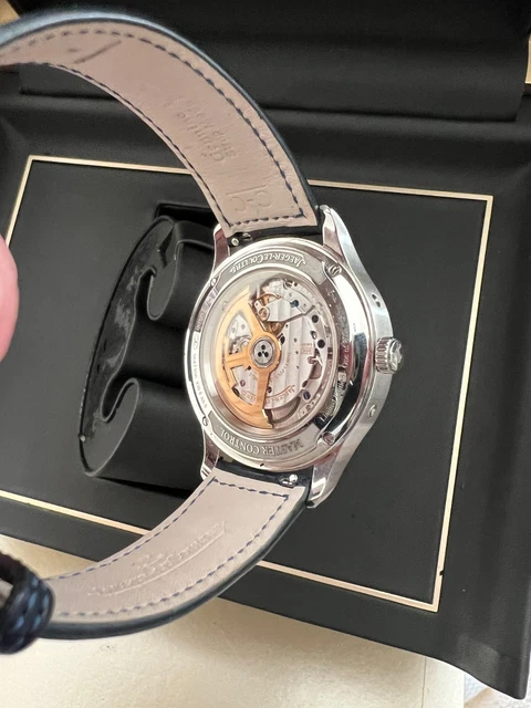 Jaeger-LeCoultre Master Calendar Control Calendar Cadran bleu Acier inoxydable