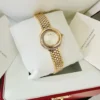 Montre Cartier Trinity pour femme, or jaune 18 carats et diamants ~ Boîte et papiers