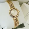 Montre Cartier Trinity pour femme, or jaune 18 carats et diamants ~ Boîte et papiers