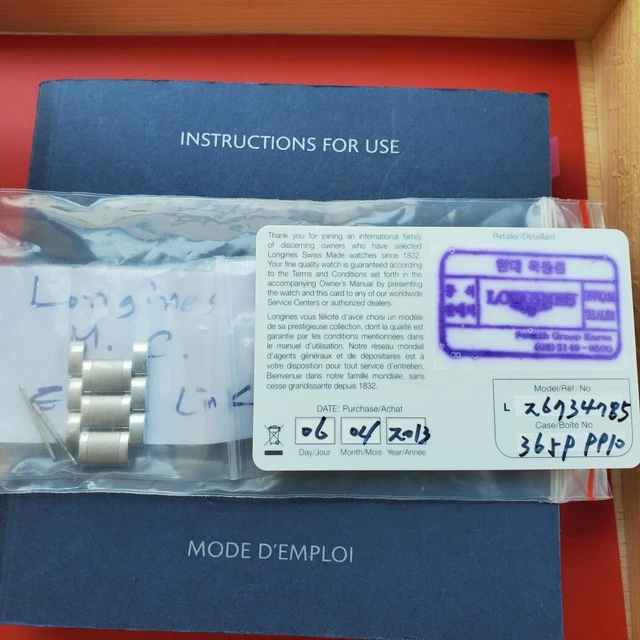 Montre chronographe Longines Master Collection pour homme, 40 mm, automatique, L2 673, 4 cartes dans un coffret