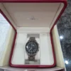 Chronographe automatique Omega Speedmaster HB-SIA GMT d'occasion. Bon état.