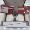 Chronographe automatique Omega Speedmaster HB-SIA GMT d'occasion. Bon état.