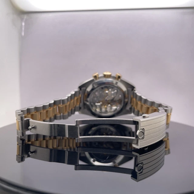 Omega-Speedmaster-Professional-Two-Tone-Moonwatch-Co-Axial-Master-15.webp Montre homme Omega Speedmaster Professional bicolore Moonwatch Co-Axial Master