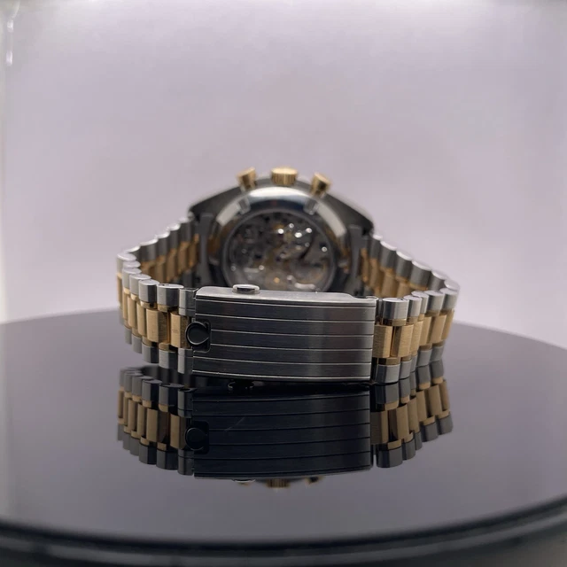 Omega-Speedmaster-Professional-Two-Tone-Moonwatch-Co-Axial-Master-17.webp Montre homme Omega Speedmaster Professional bicolore Moonwatch Co-Axial Master