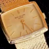 Montre Patek Philippe pour femme, 23 mm, or massif 18 carats, 50 g, remontage manuel, réf. 3352/1