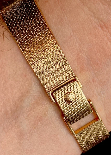 Montre Patek Philippe pour femme, 23 mm, or massif 18 carats, 50 g, remontage manuel, réf. 3352/1