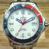 RARE-OMEGA-Bond-Seamaster-Diver-300M-Commanders-Watch-White-Blue-Red.webp RARE OMEGA Bond Seamaster Diver 300M Commander's Watch/Blanc/Bleu/Rouge/ Bracelet