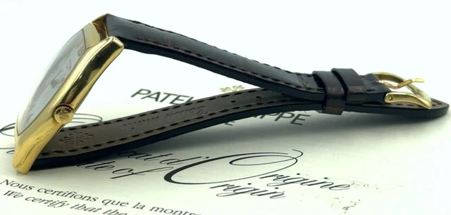 Montre-bracelet automatique Patek Philippe pour homme, rare, en or 18 carats, référence 5030, avec papiers