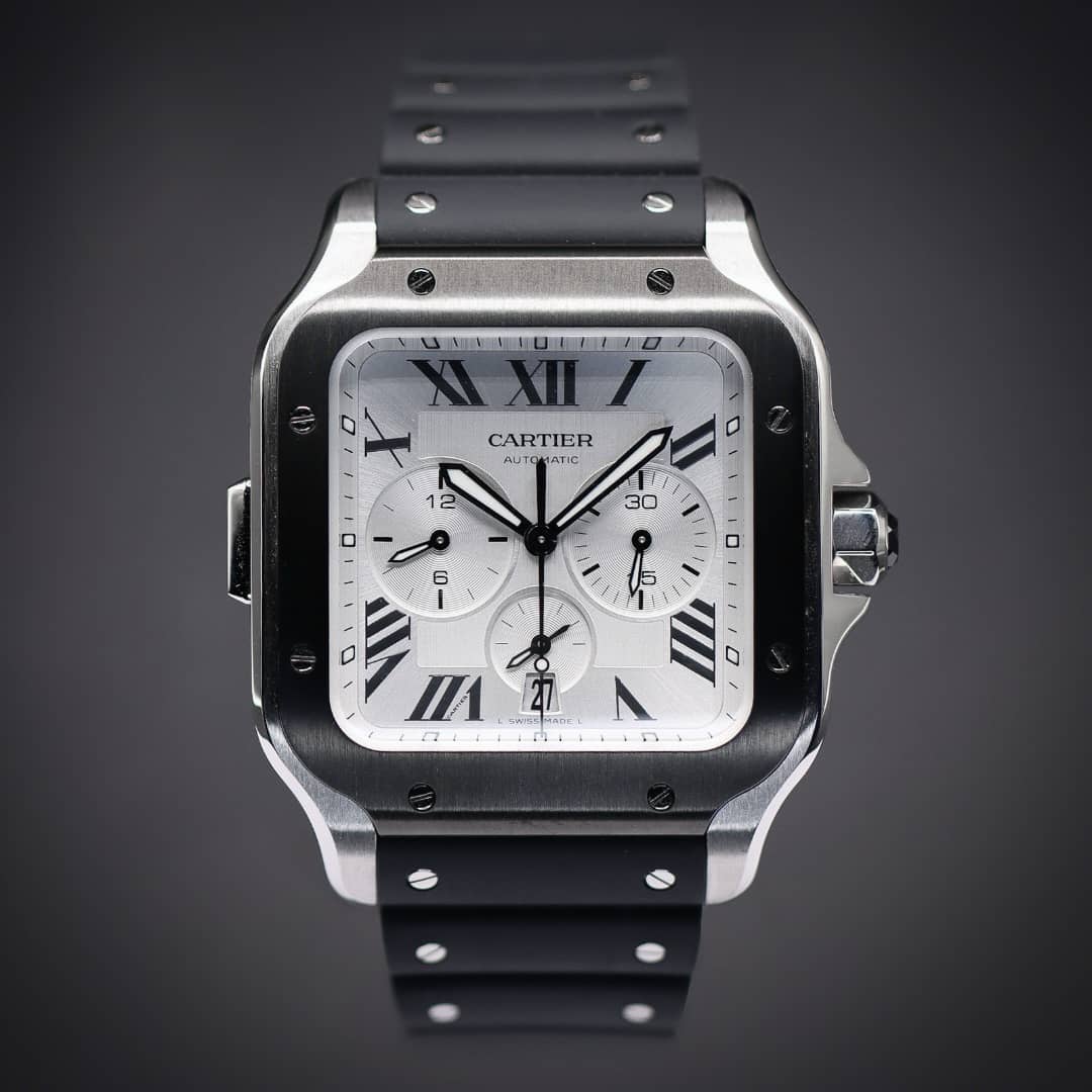 WhatsApp-Image-2025-11-08-at-11.51.56-AM.jpeg Cartier Santos de Cartier XL ADLC Chronographe 43,3 mm | WSSA0017 | Ensemble complet