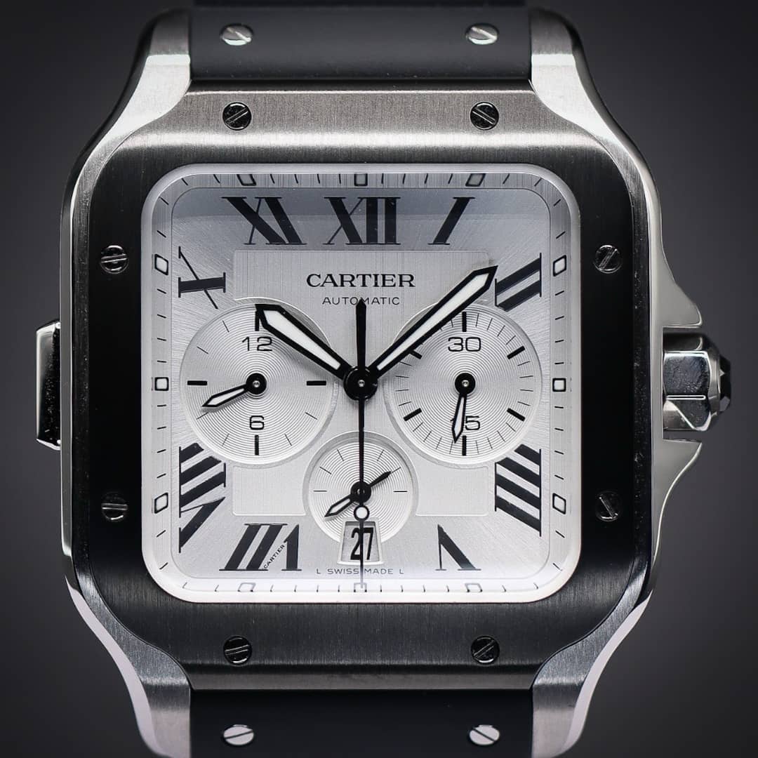 WhatsApp-Image-2025-11-08-at-11.51.57-AM.jpeg Cartier Santos de Cartier XL ADLC Chronographe 43,3 mm | WSSA0017 | Ensemble complet