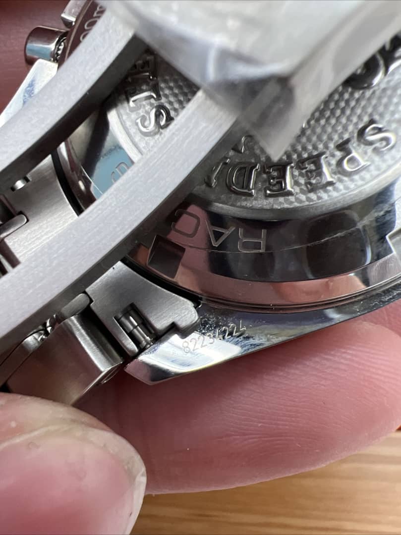 Omega Speedmaster Racing 40 mm Acier/Acier Montre Chronographe