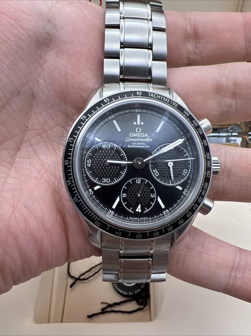 Omega Speedmaster Racing 40 mm Acier/Acier Montre Chronographe