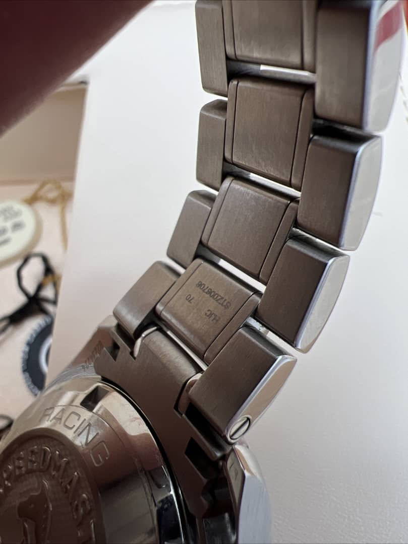 Omega Speedmaster Racing 40 mm Acier/Acier Montre Chronographe