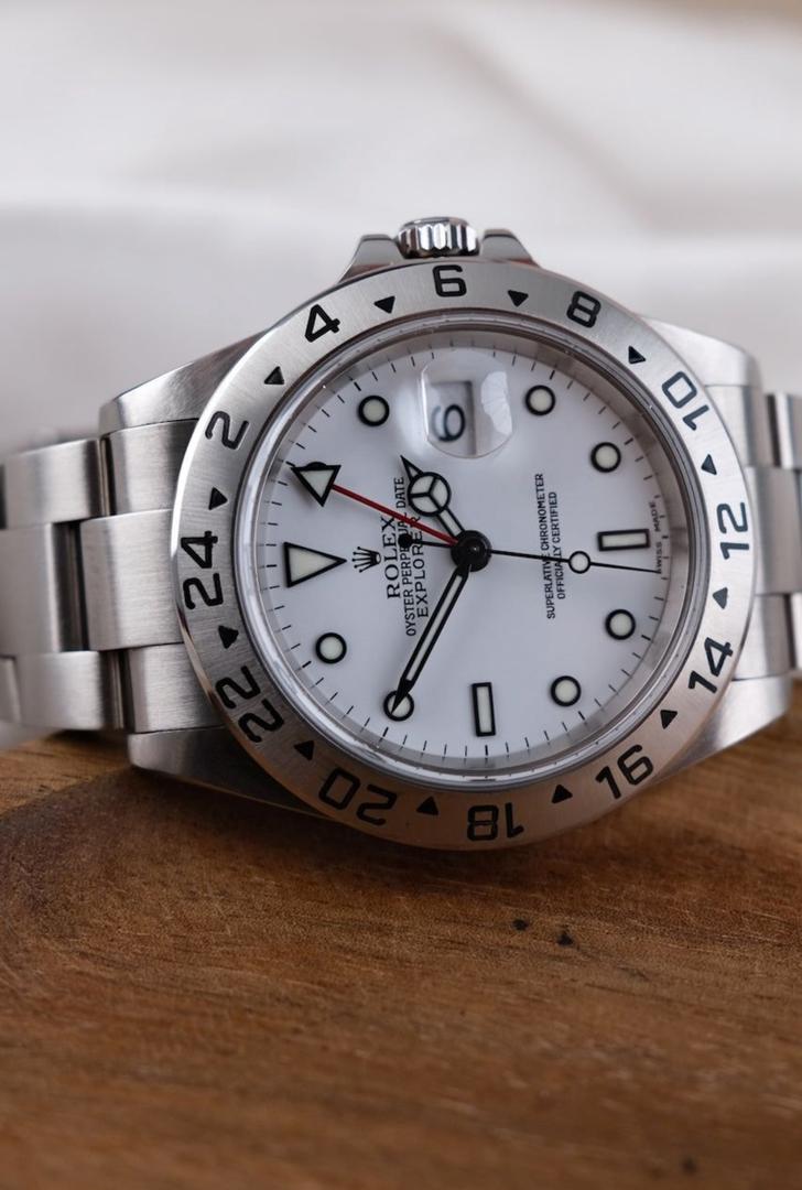 Rolex Explorer II 16570 Polar K-Series