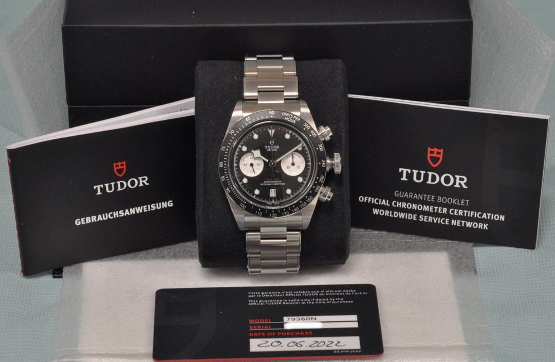 Chronographe Tudor Black Bay