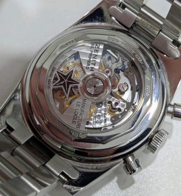 zenith-el-primero-chronomaster-revival-03A384400-385M385-Mens-Watch-7.webp Montre homme Zenith El Primero Chronomaster Revival 03.A384.400/385.M385, 37 mm